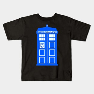 Blue Box Reistance Kids T-Shirt